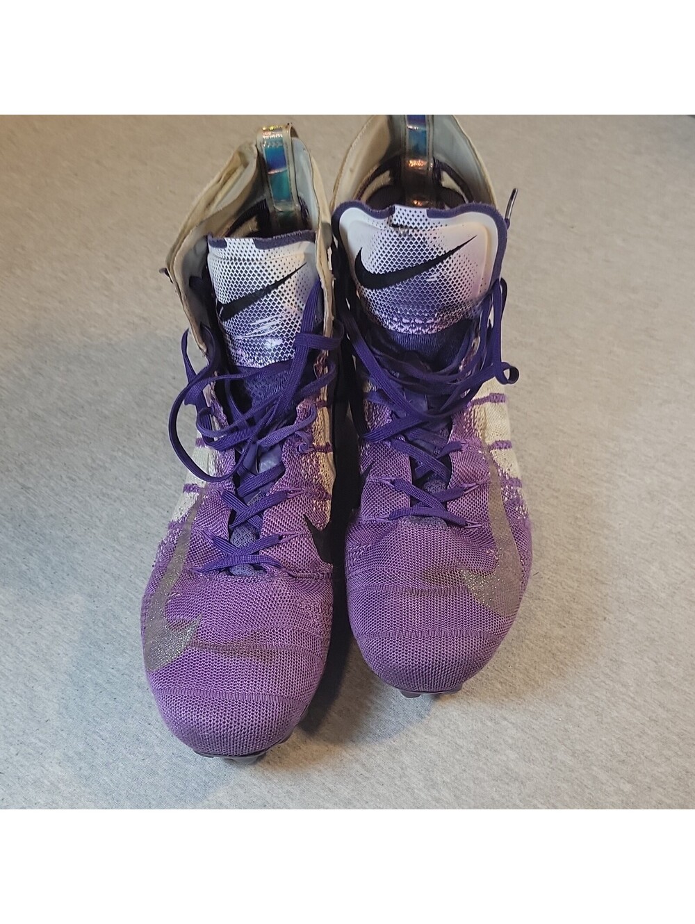 Nike Vapor NikeGrip Football Cleats Purple/White Nike Vapor Product Line